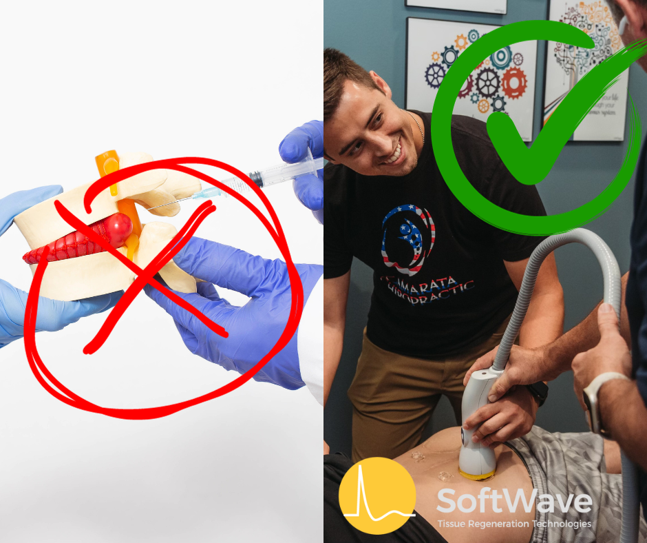 Spinal Injections VS. SoftWave Therapy: Navigating Lower Back Pain Solutions